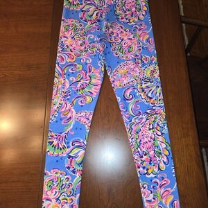 Lilly Pulitzer Kids Xl Leggings in Multi-mermaid Grotto